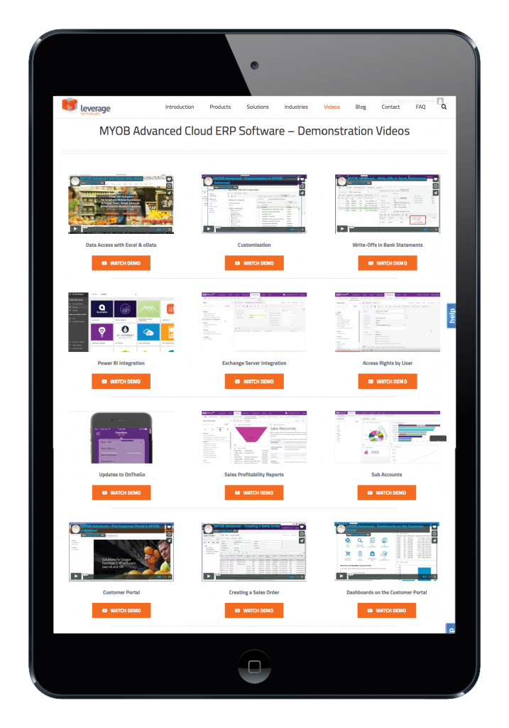 Myob Advanced Review Pricing Demo Myob Advanced Vs Exo And